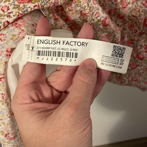 NWT Hyacinth House Floral Cottagecore Dress M - Picture 7 of 8